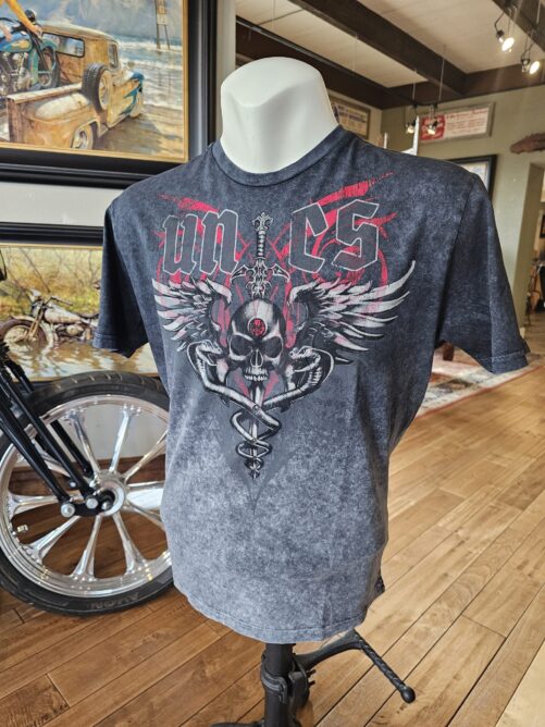 'ORIGINS' Short Sleeve T-shirt | Gray Gradient