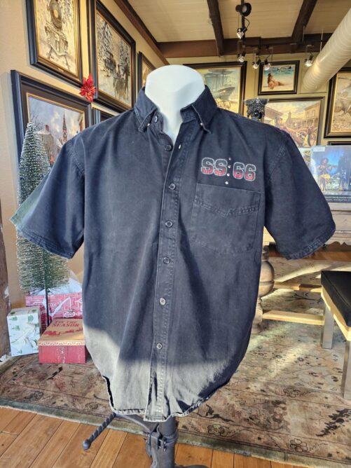SPEED SHOP 66 Denim Shirt | Black - Image 3
